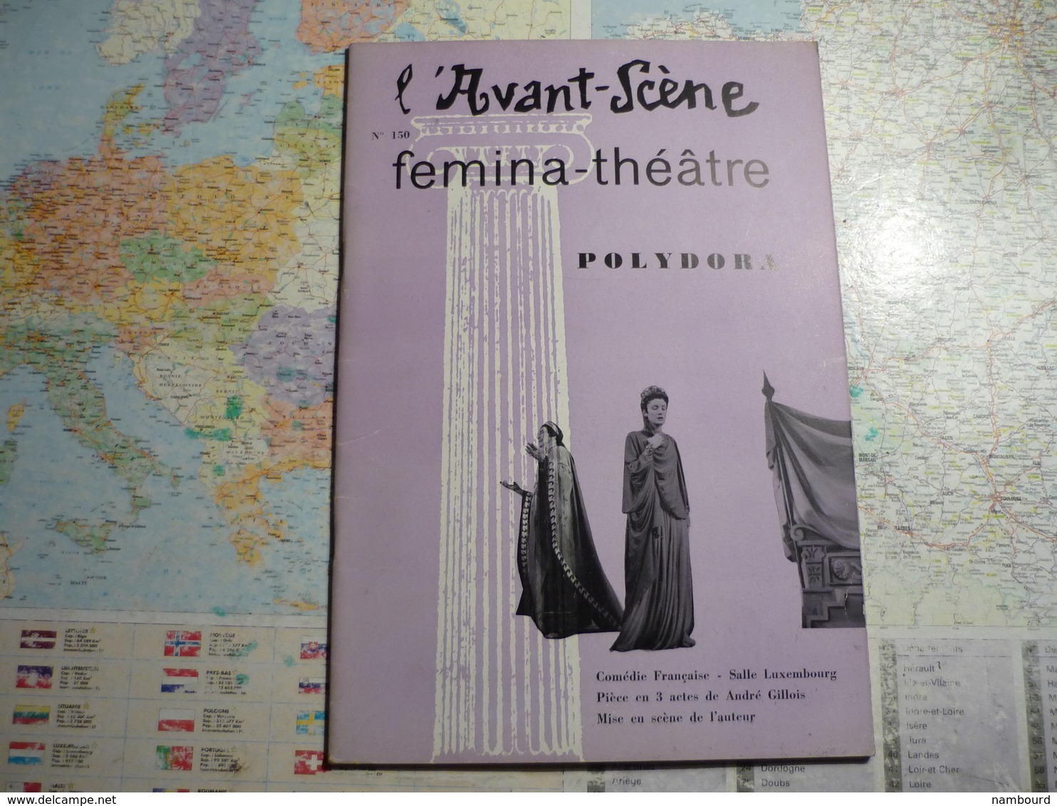 L'Avant-Scène Femina-Théâtre lot de 29 numéros consécutifs N°142 à 170 Années 1956-1958