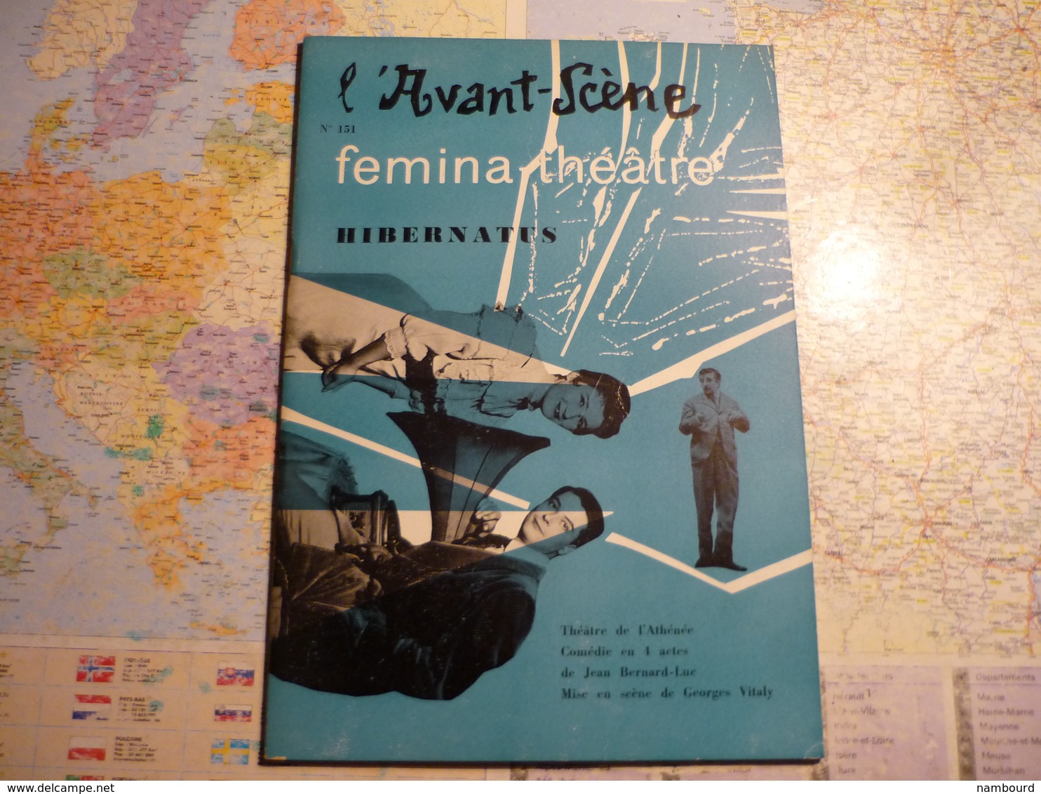 L'Avant-Scène Femina-Théâtre lot de 29 numéros consécutifs N°142 à 170 Années 1956-1958