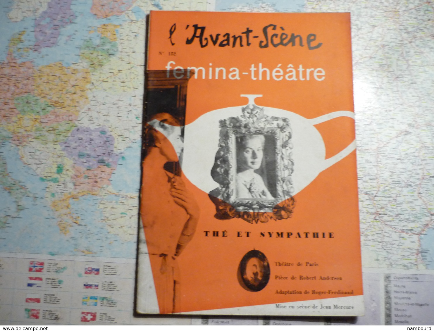 L'Avant-Scène Femina-Théâtre lot de 29 numéros consécutifs N°142 à 170 Années 1956-1958