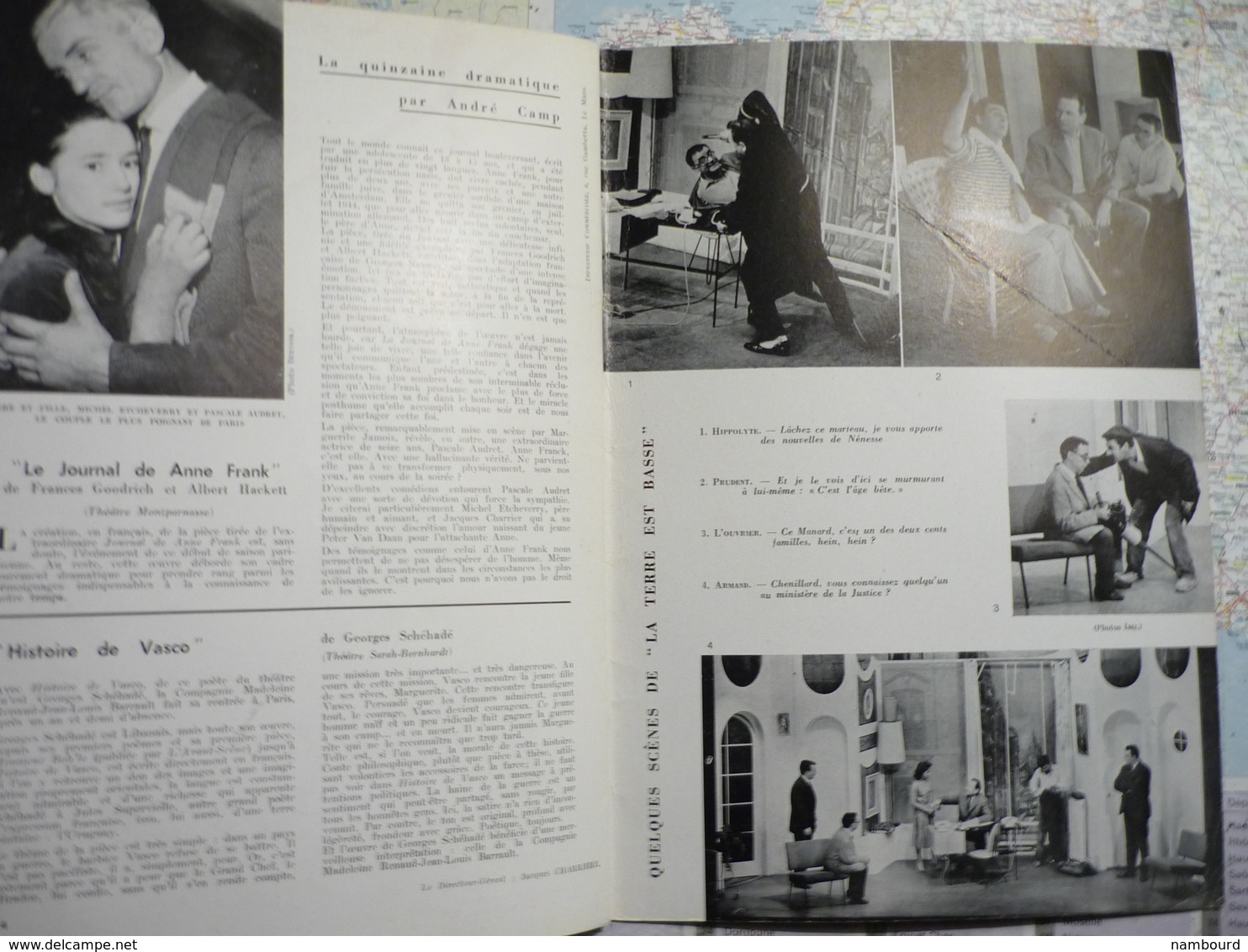 L'Avant-Scène Femina-Théâtre lot de 29 numéros consécutifs N°142 à 170 Années 1956-1958