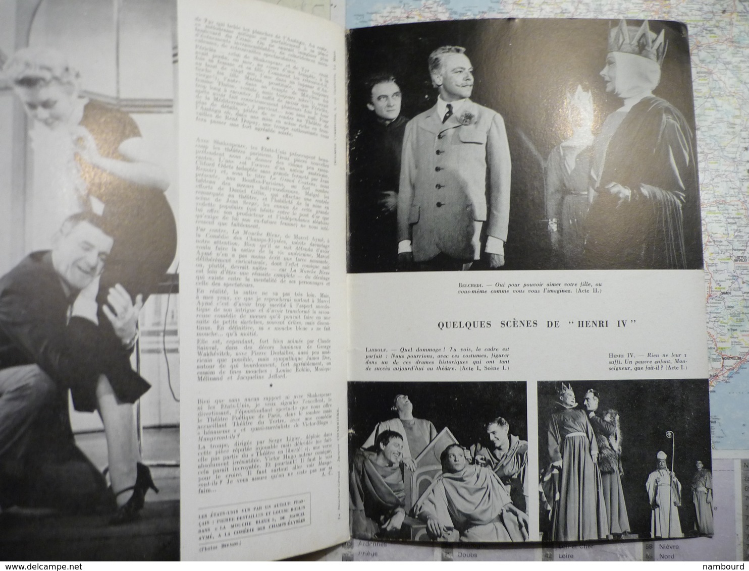 L'Avant-Scène Femina-Théâtre lot de 29 numéros consécutifs N°142 à 170 Années 1956-1958