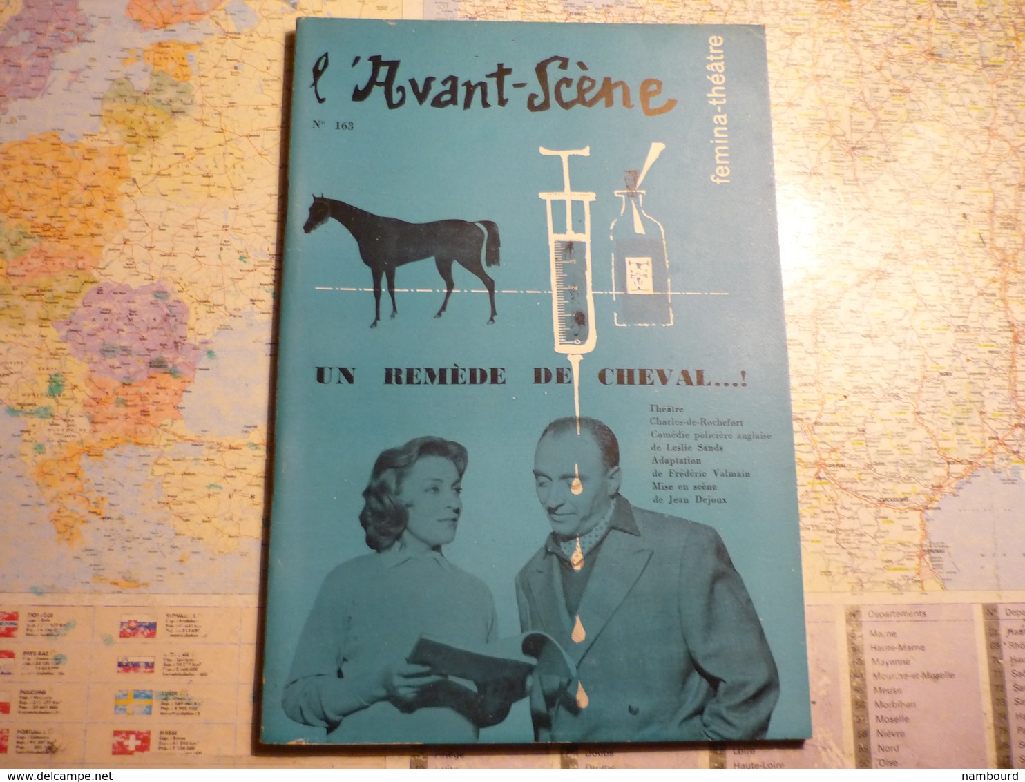 L'Avant-Scène Femina-Théâtre lot de 29 numéros consécutifs N°142 à 170 Années 1956-1958