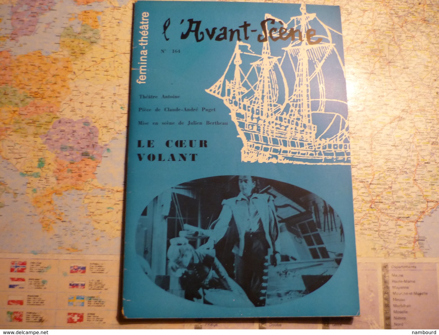 L'Avant-Scène Femina-Théâtre lot de 29 numéros consécutifs N°142 à 170 Années 1956-1958