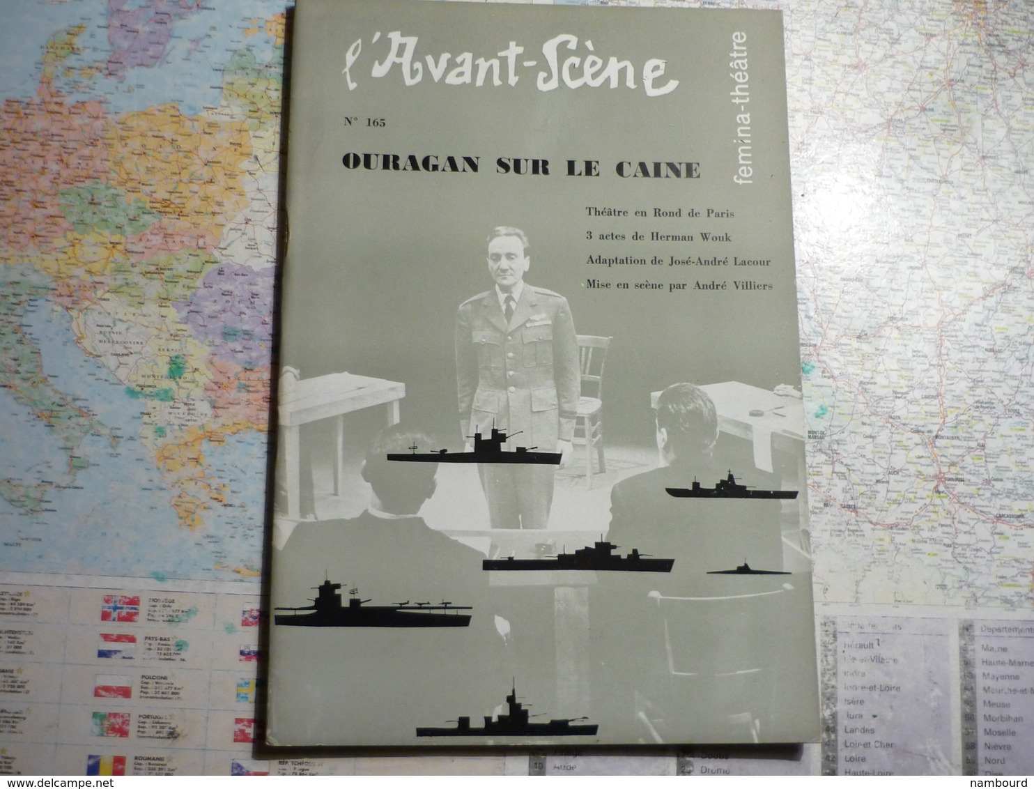 L'Avant-Scène Femina-Théâtre lot de 29 numéros consécutifs N°142 à 170 Années 1956-1958