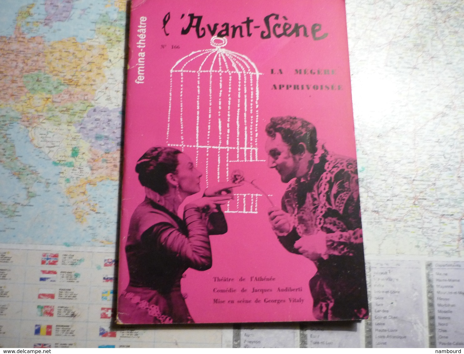 L'Avant-Scène Femina-Théâtre lot de 29 numéros consécutifs N°142 à 170 Années 1956-1958