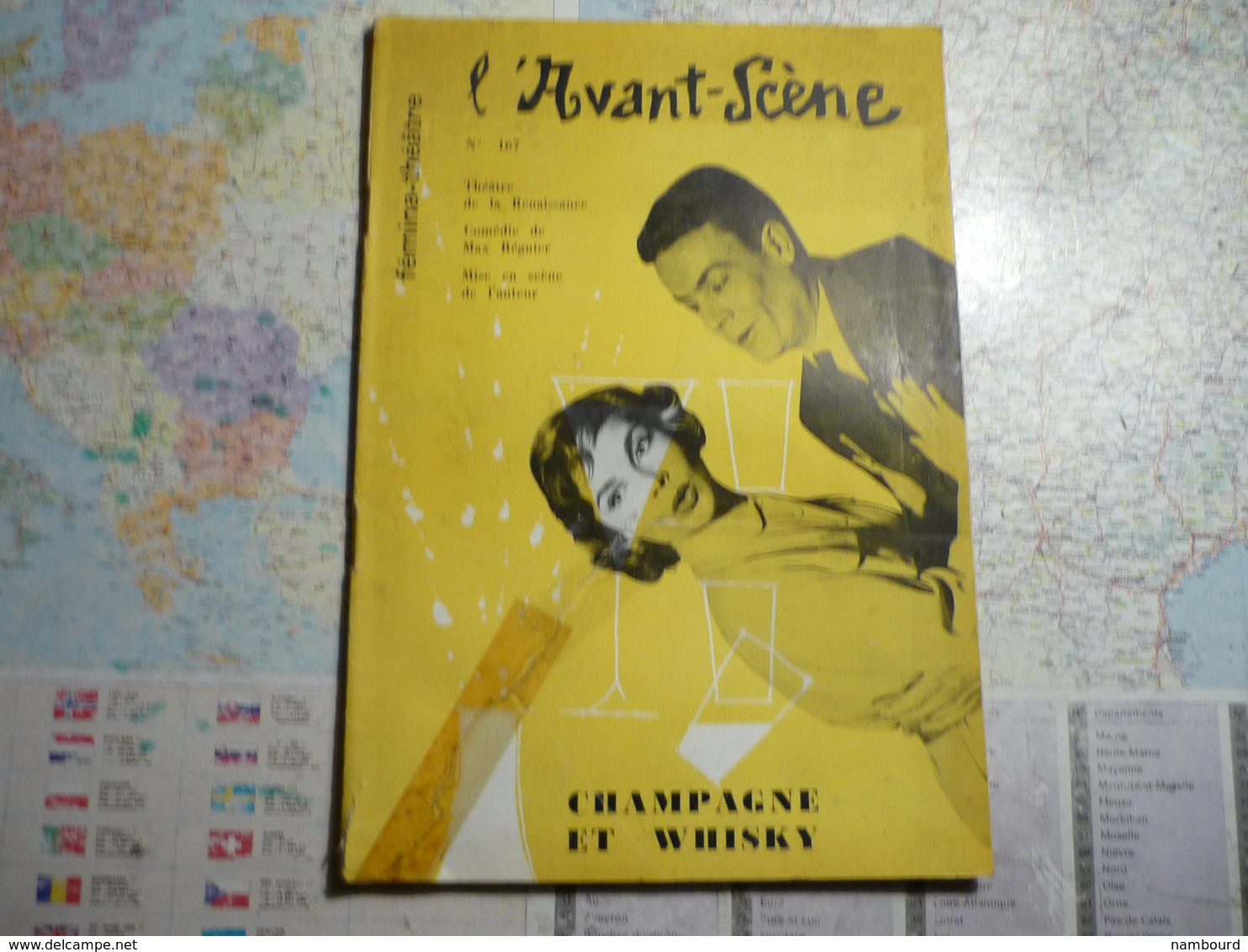 L'Avant-Scène Femina-Théâtre lot de 29 numéros consécutifs N°142 à 170 Années 1956-1958