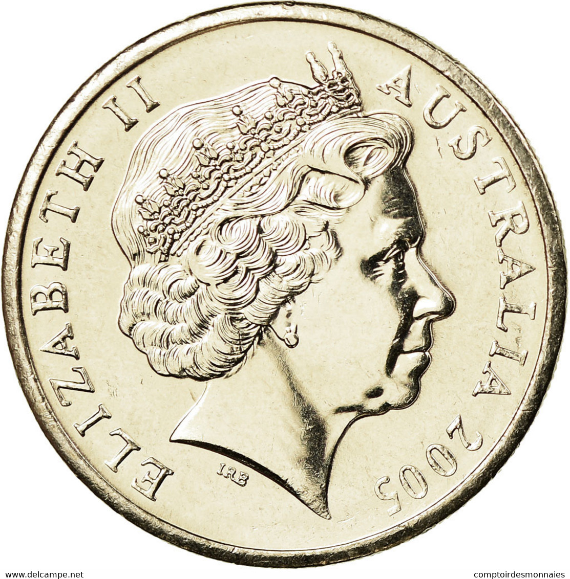 Monnaie, Australie, Elizabeth II, 10 Cents, 2005, SPL, Copper-nickel, KM:402 - 10 Cents