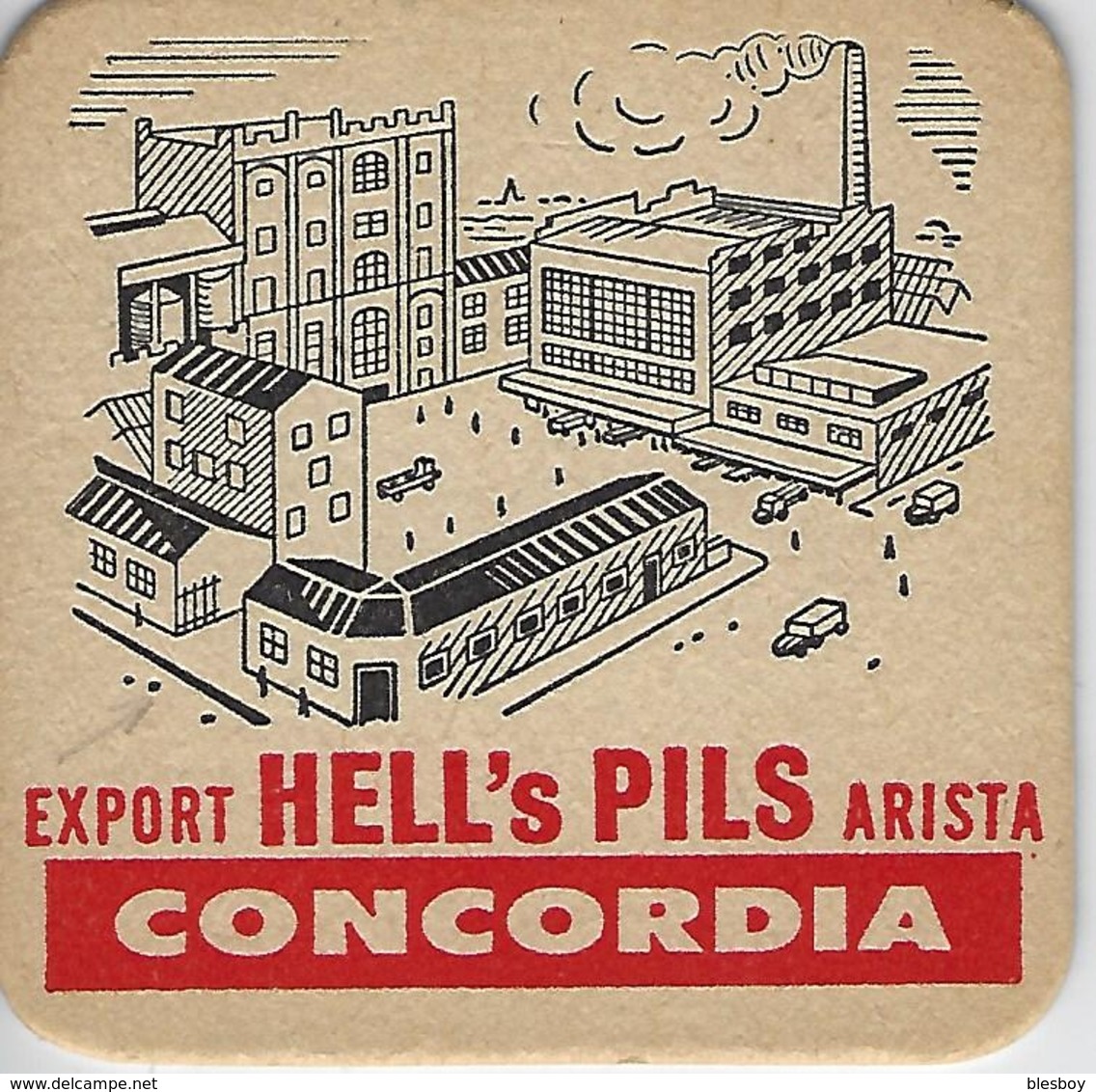 CONCORDIA EXPORT HELL'S PILS ARISTA - Bière