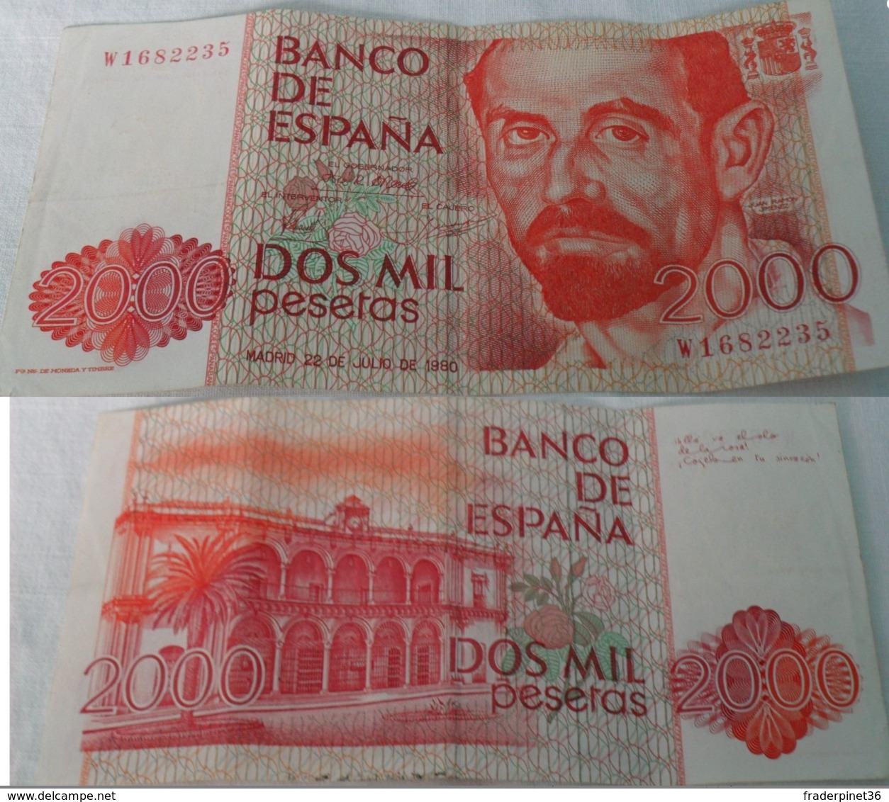 2000 Billets De Collection Espagne - [ 9] Collezioni