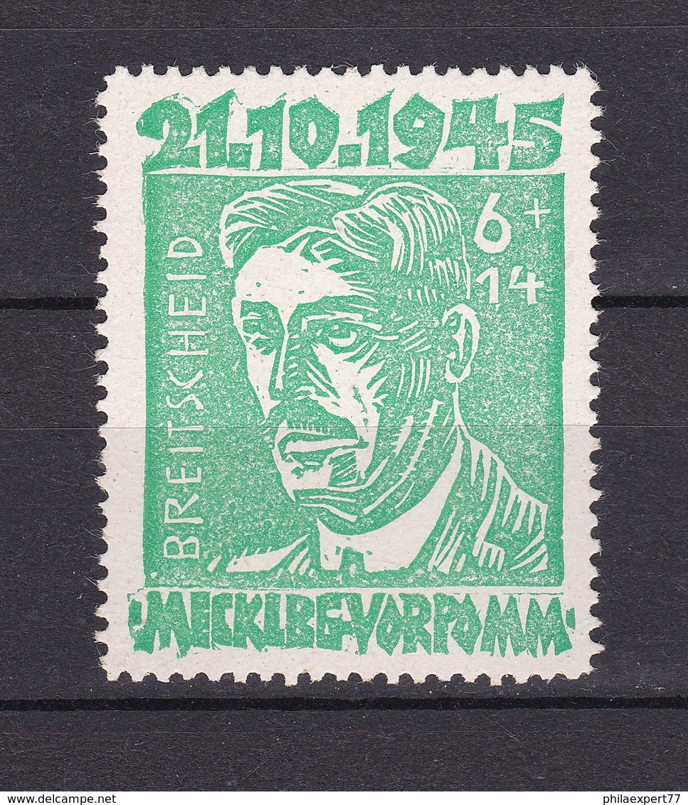 Mecklenburg-Vorpommern - 1945 - Michel Nr. 20 A - BPP Gepr. - 40 Euro - Autres & Non Classés