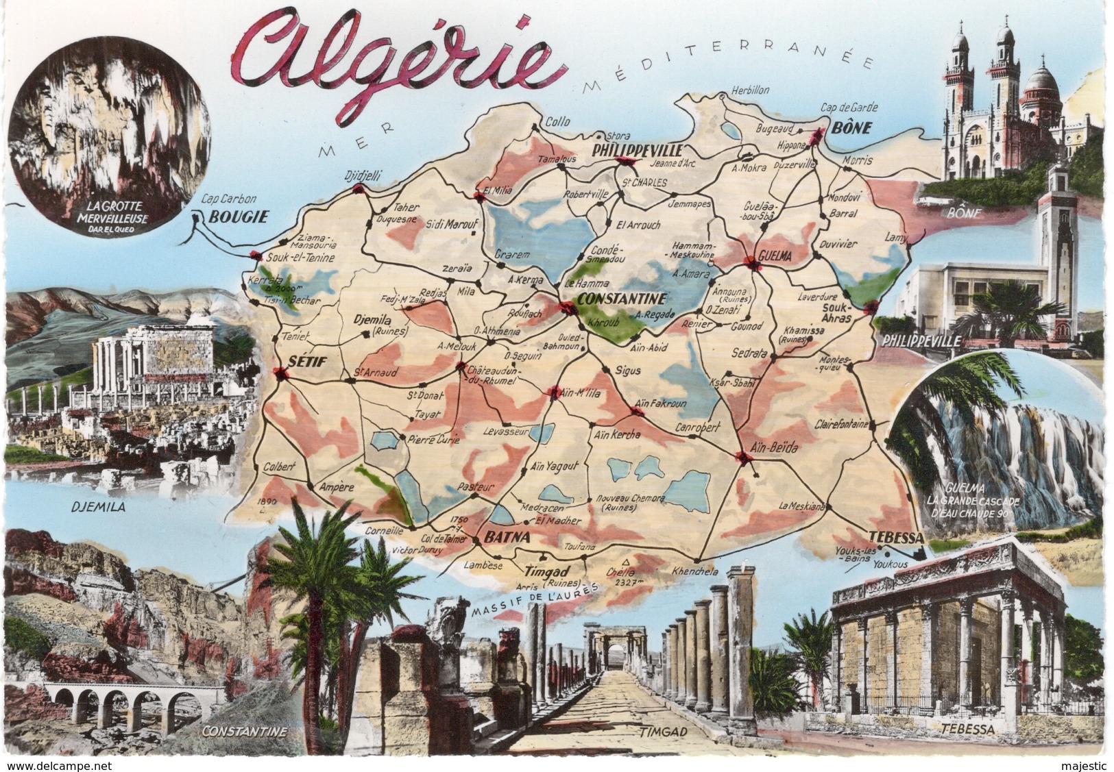ALGERIE- PHILIPPEVILLE ET REGION- MULTIVUES - Ghardaia