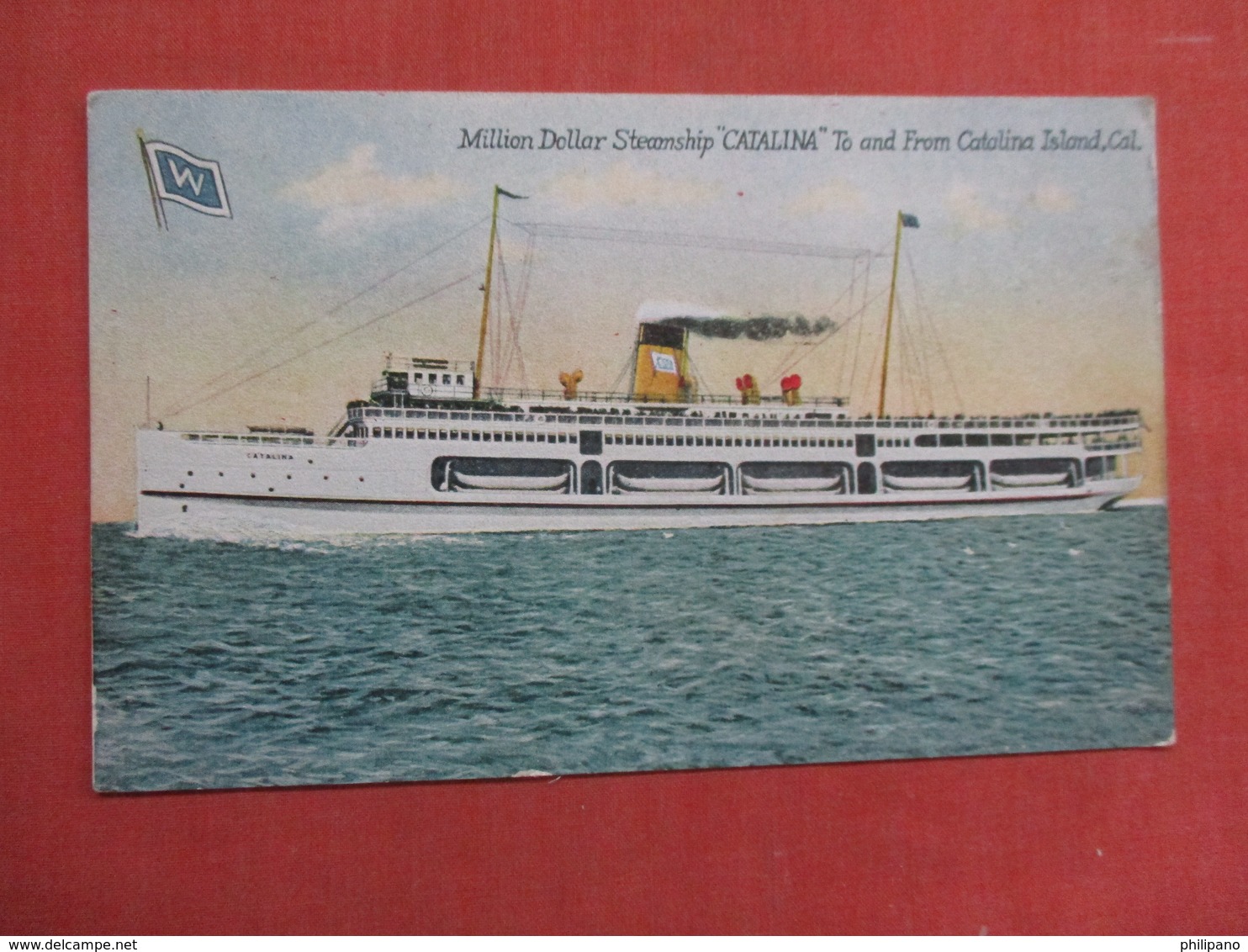 Million Dollar Steamship Catalina Ref 3755 - Steamers