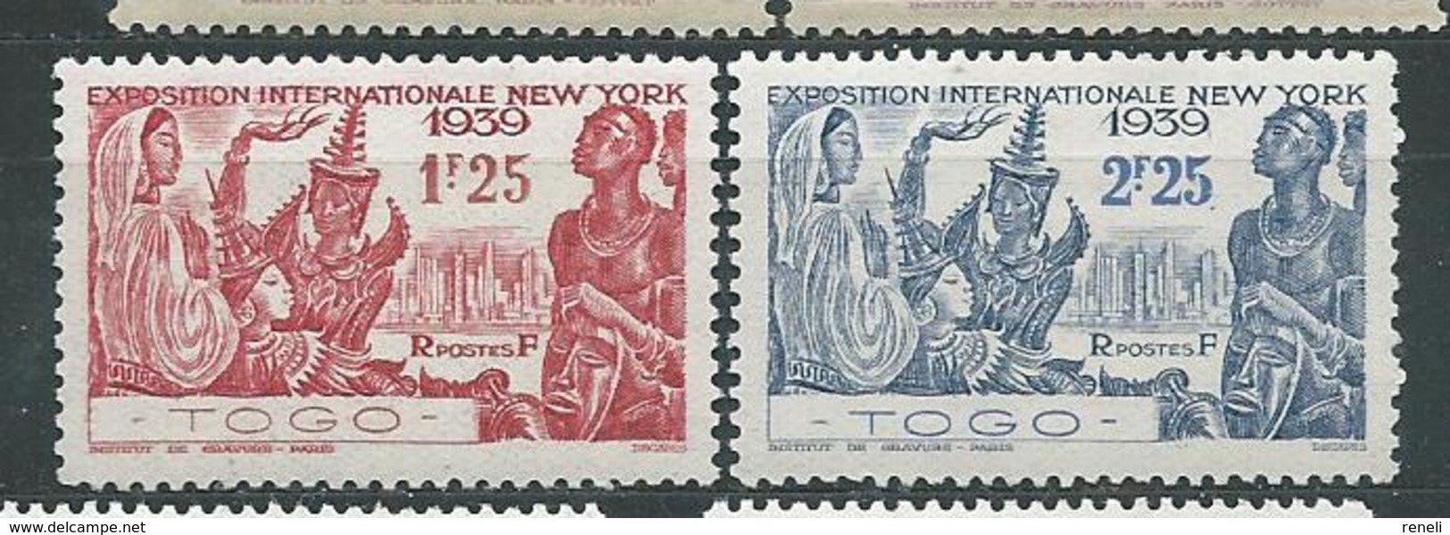 TOGO N° 175/76  ** TB 2 - Nuevos