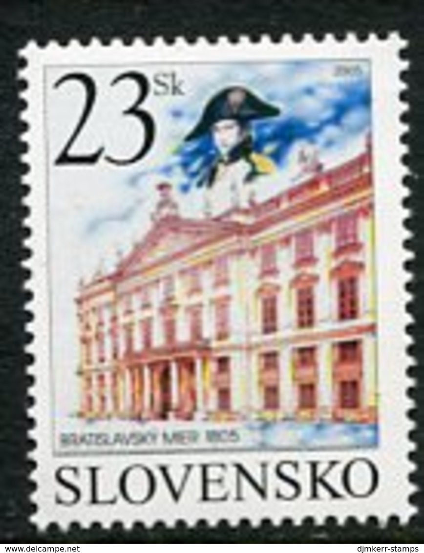 SLOVAKIA 2005 Treaty Of Bratislava Bicentenary MNH / **.  Michel 513 - Neufs