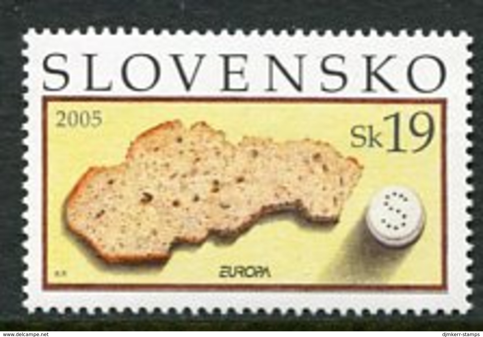 SLOVAKIA 2005 Europa: Gastronomy MNH / **.  Michel 512 - Unused Stamps