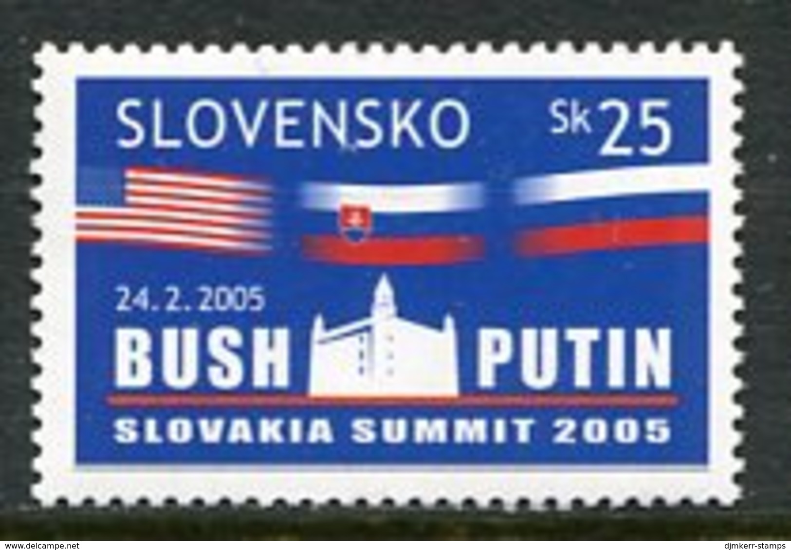 SLOVAKIA 2005 Russian-American Summit  MNH / **.  Michel 507 - Neufs