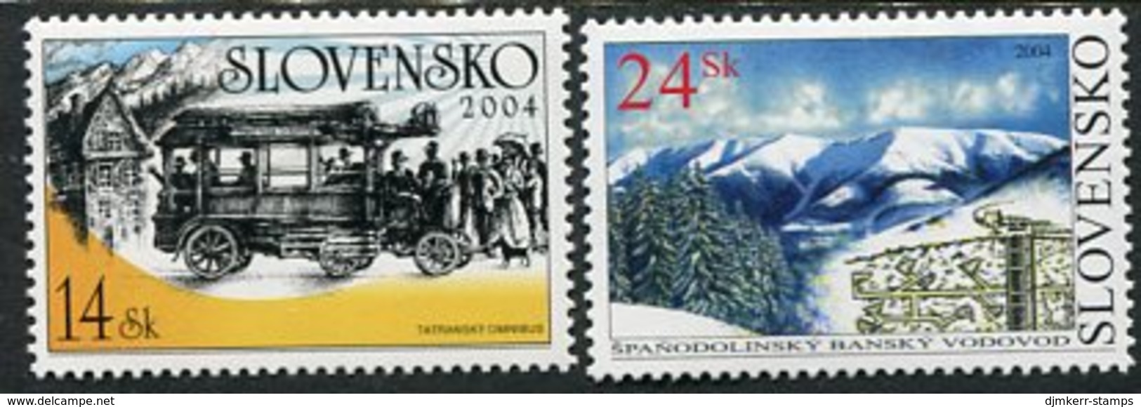 SLOVAKIA 2004 Technical Monuments MNH / **.  Michel 490-91 - Unused Stamps