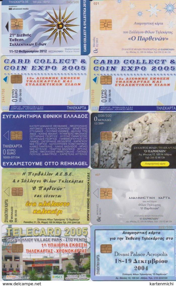 GREECE  EXECARDS  35 PIECES - Greece