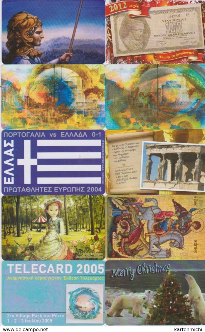 GREECE  EXECARDS  35 PIECES - Greece