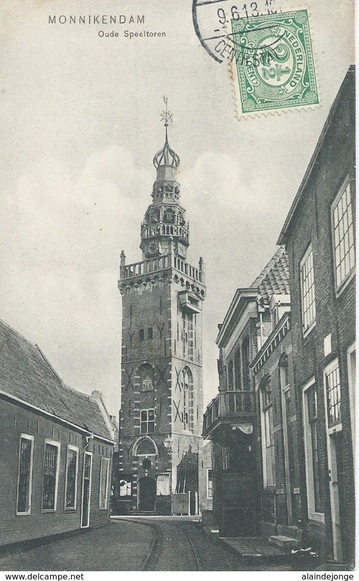 Monnikendam - Oude Speeltoren - Dr. Trenkler Co 1907 - Mkd. No 6 - 1913 - Autres & Non Classés