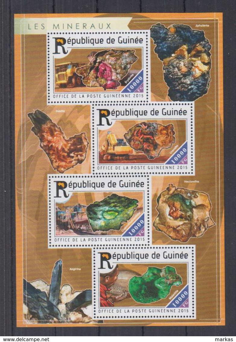 J715. Guinee - MNH - 2015 - Nature - Minerals - Andere & Zonder Classificatie