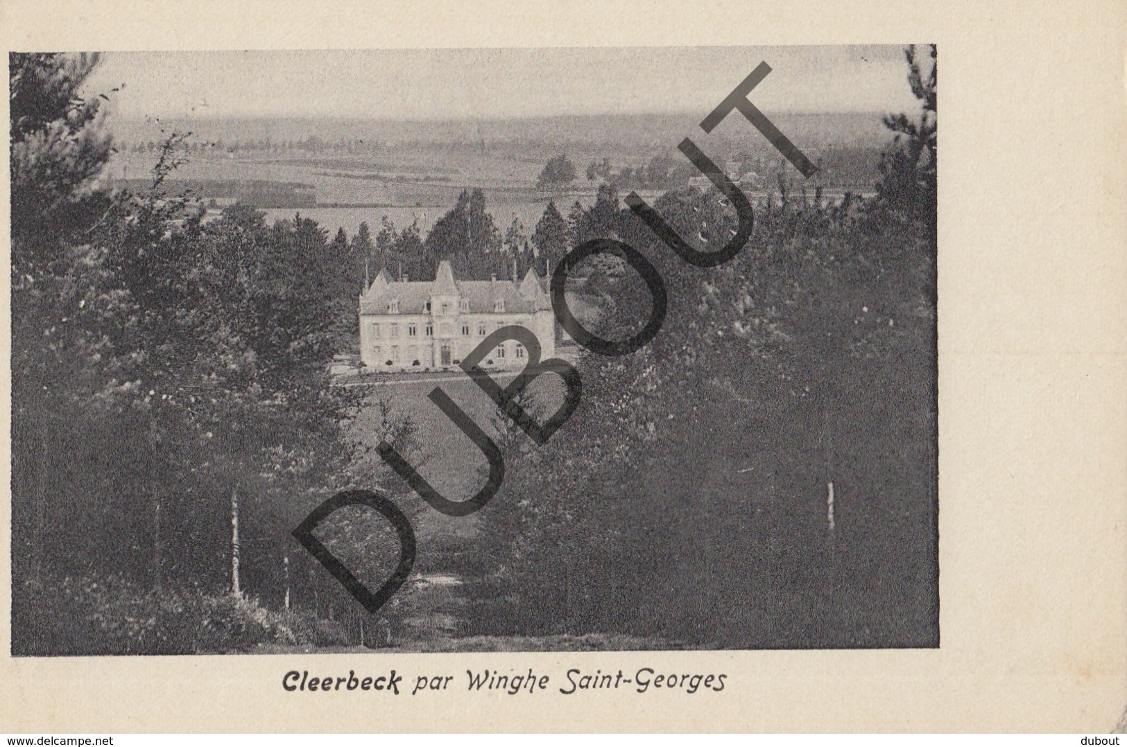 Postkaart - Carte Postale Sint Joris Winge, Cleerbeck - Kasteel   (G191) - Tielt-Winge