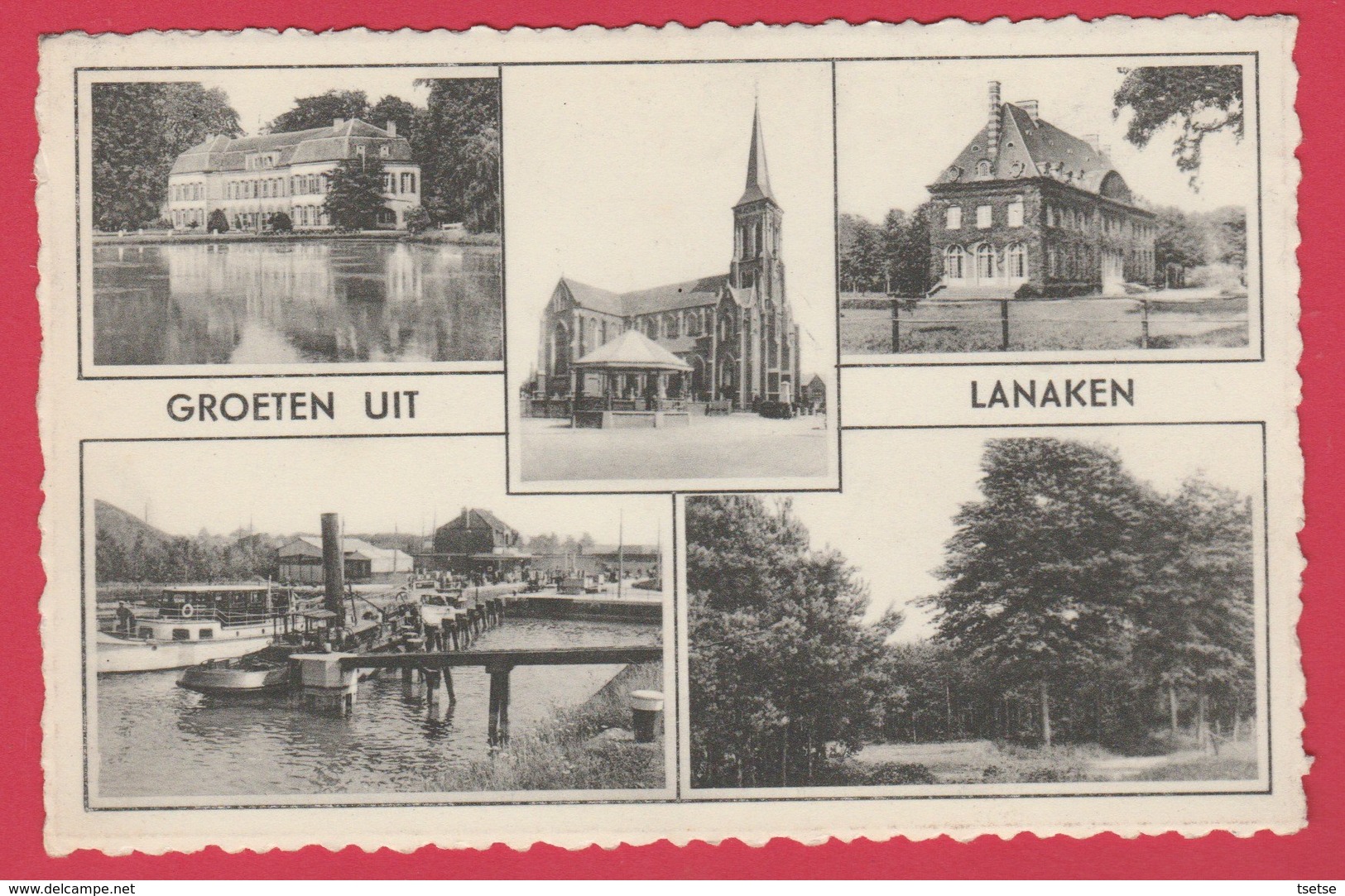 Lanaken - Groeten Uit ... Postkaart 5 Foto's ( Verso Zien ) - Lanaken