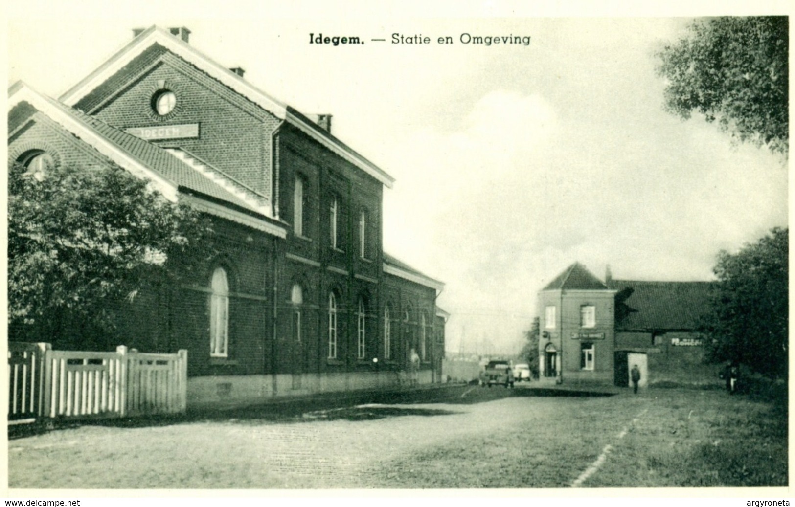 Idegem - Statie En Omgeving - 2 CV - Gare - Station - Geraardsbergen
