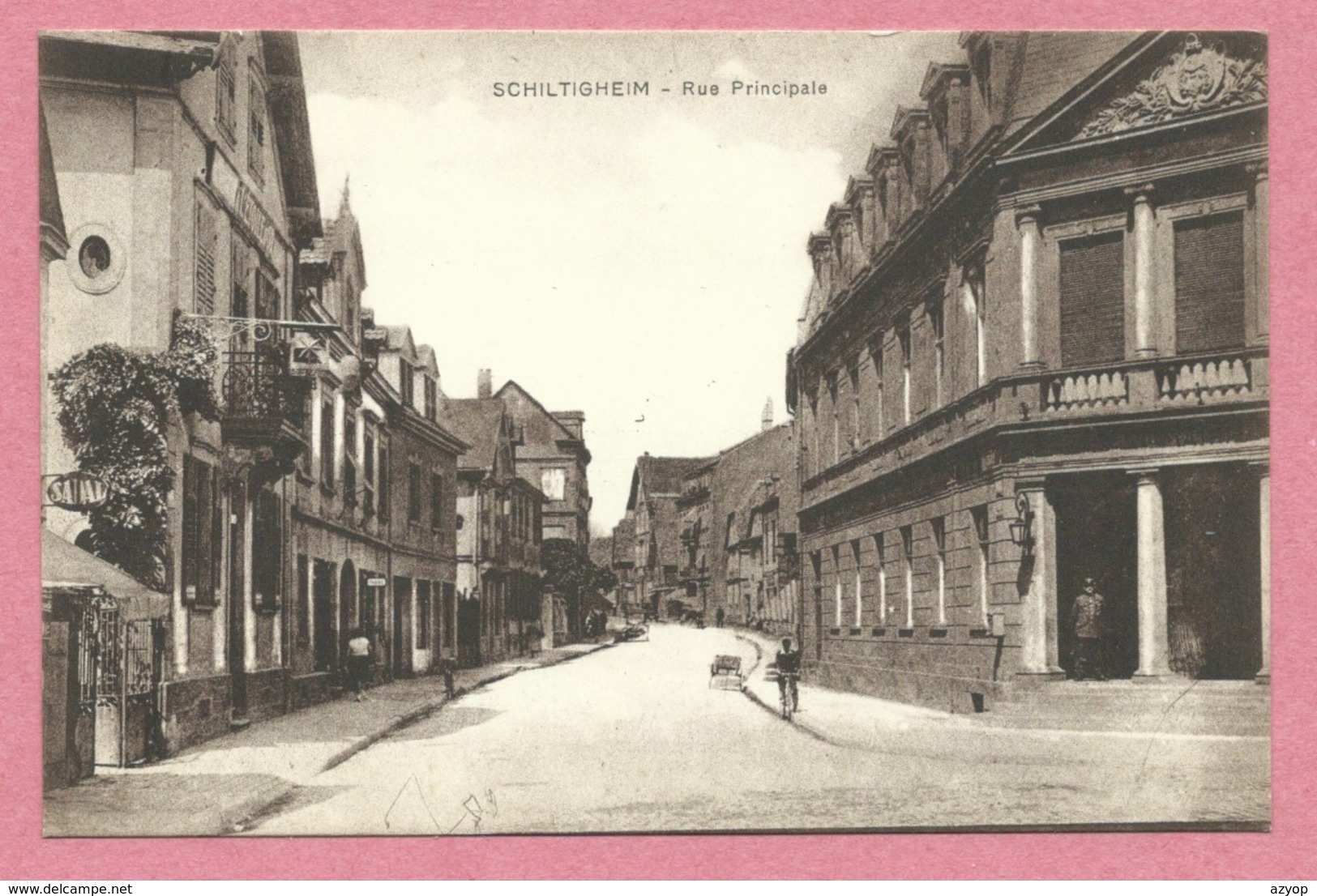 67 - SCHILTIGHEIM - Rue Principale - Mairie - Schiltigheim