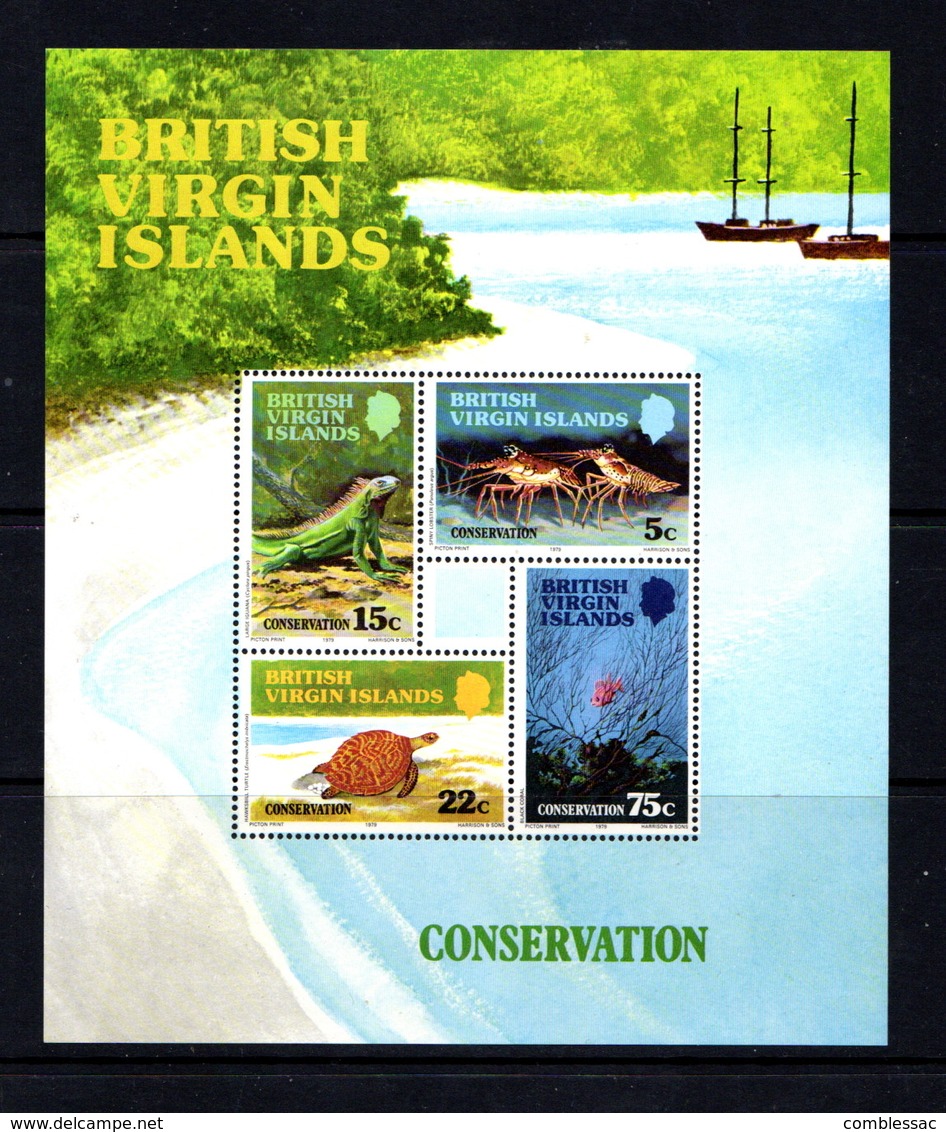 BRITISH  VIRGIN ISLANDS    1979    Wildlife  Conservation    Sheetlet    MNH - British Virgin Islands