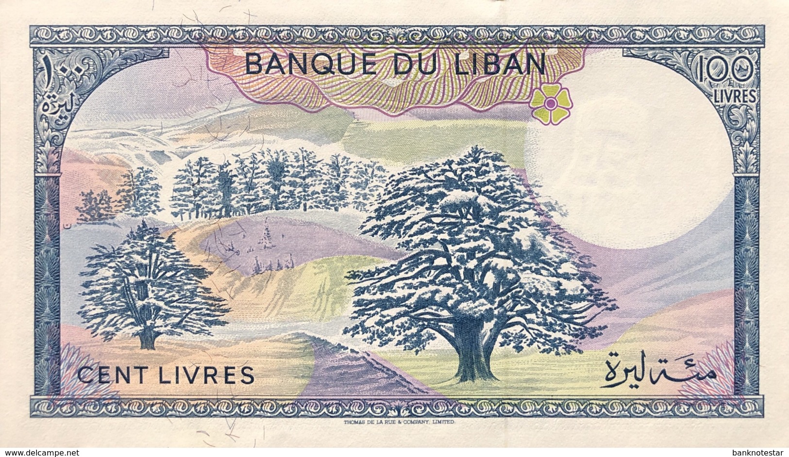 Lebanon 100 Livres, P-66d (1988) - UNC - Libanon