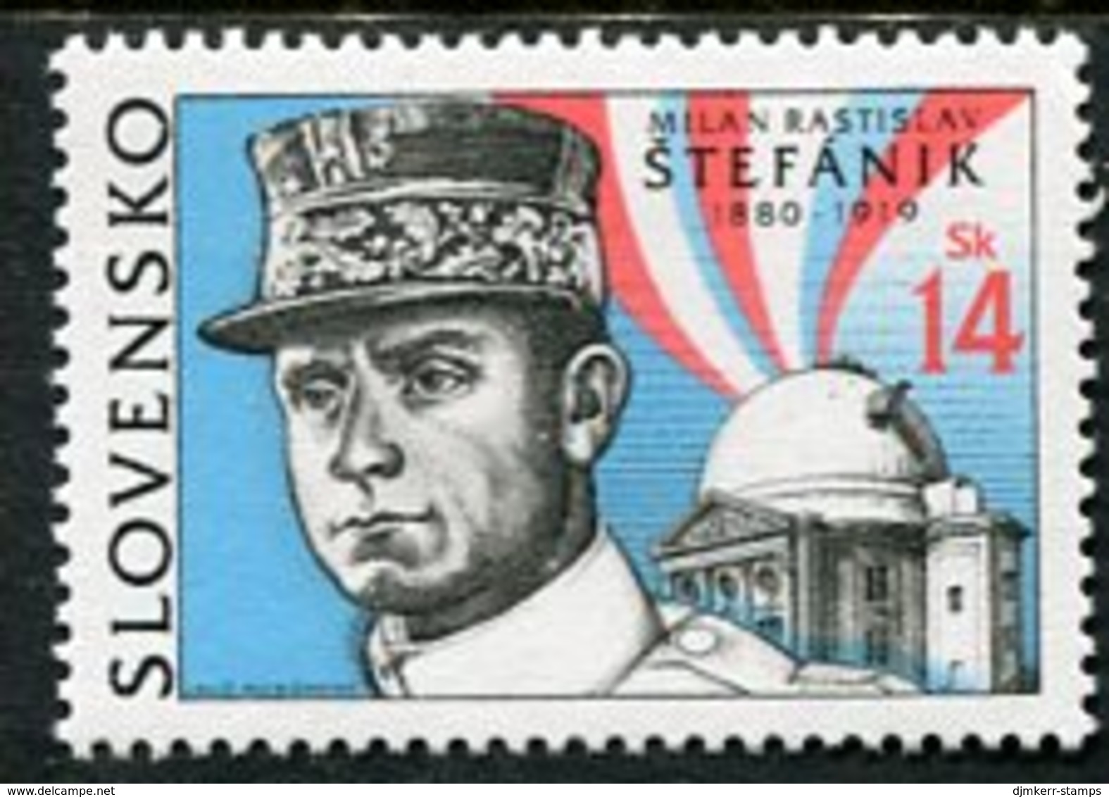 SLOVAKIA 2003 Stefanik  MNH / **.  Michel 452 - Unused Stamps