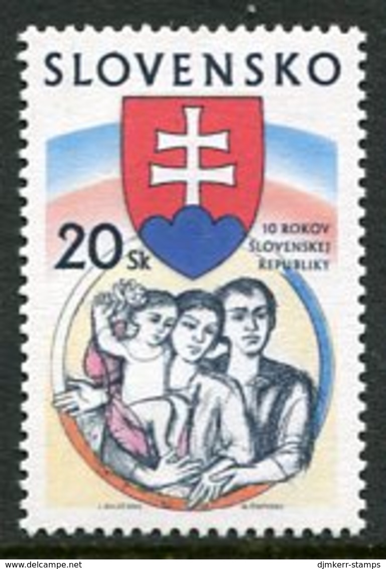 SLOVAKIA 2003 10th Aniversary Of Republic MNH / **.  Michel 444 - Ungebraucht