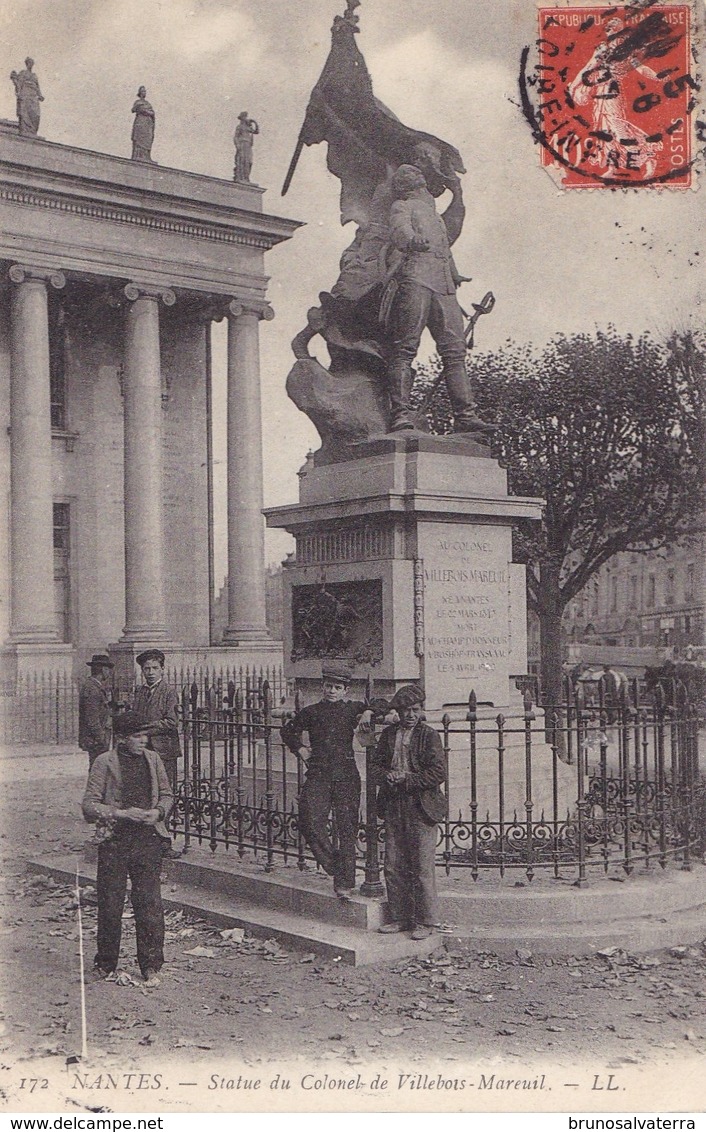 NANTES - Statue Du Colonel De Villebois-Mareuil - Nantes