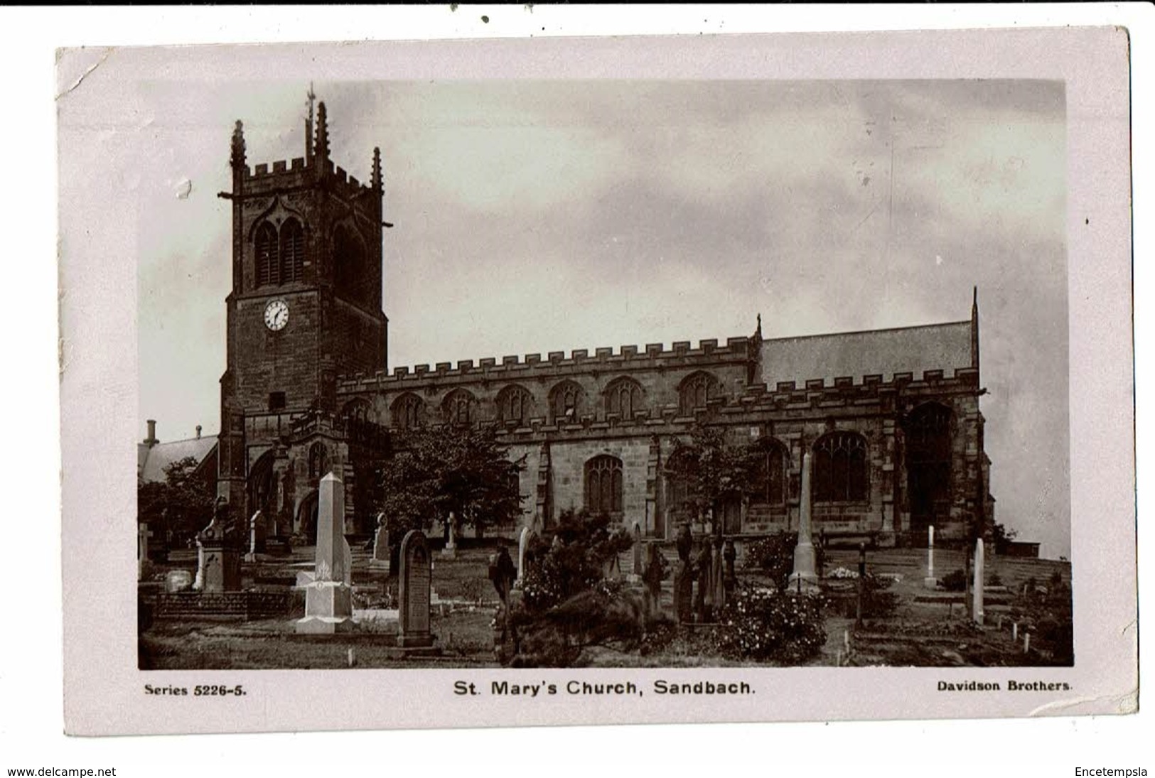 CPA-Carte Postale-Royaume-Uni- Sandbach-St Mary's Church-1909 -VM9927 - Other & Unclassified