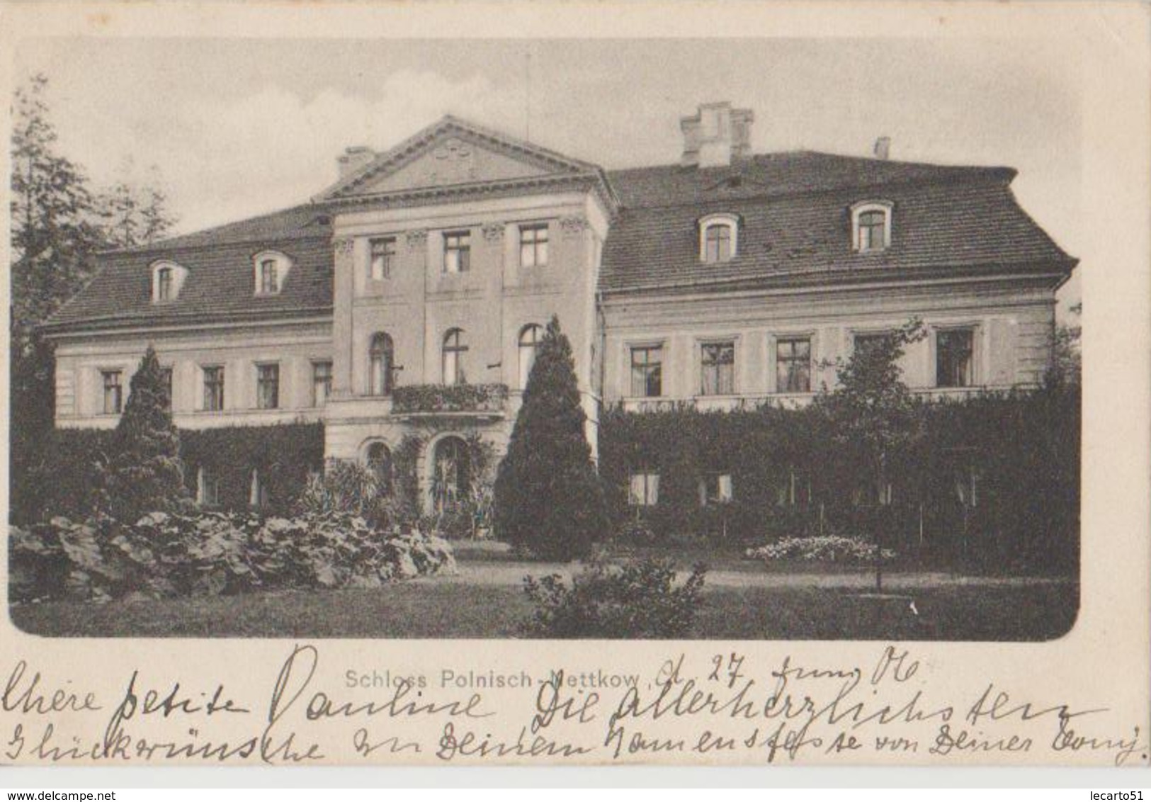 SCHLOSS POLNISCH NETTKOW - Poland