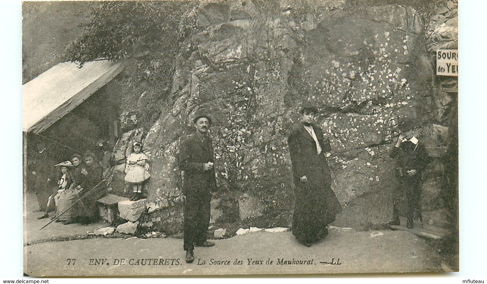 65* CAUTERETS Source Des Yeux De Mahoural - Cauterets