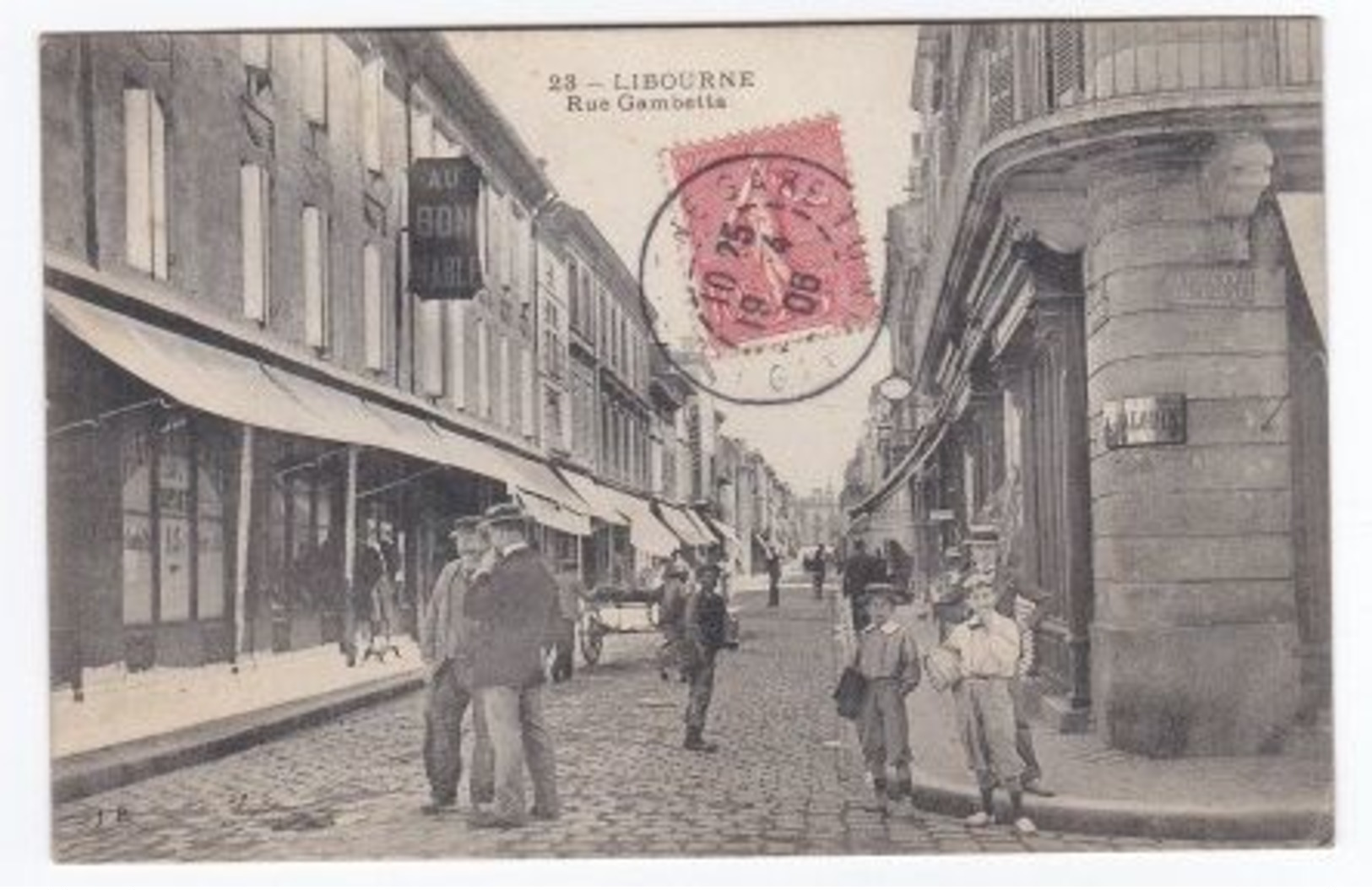 LIBOURNE Rue Gambetta (circulée) - Libourne