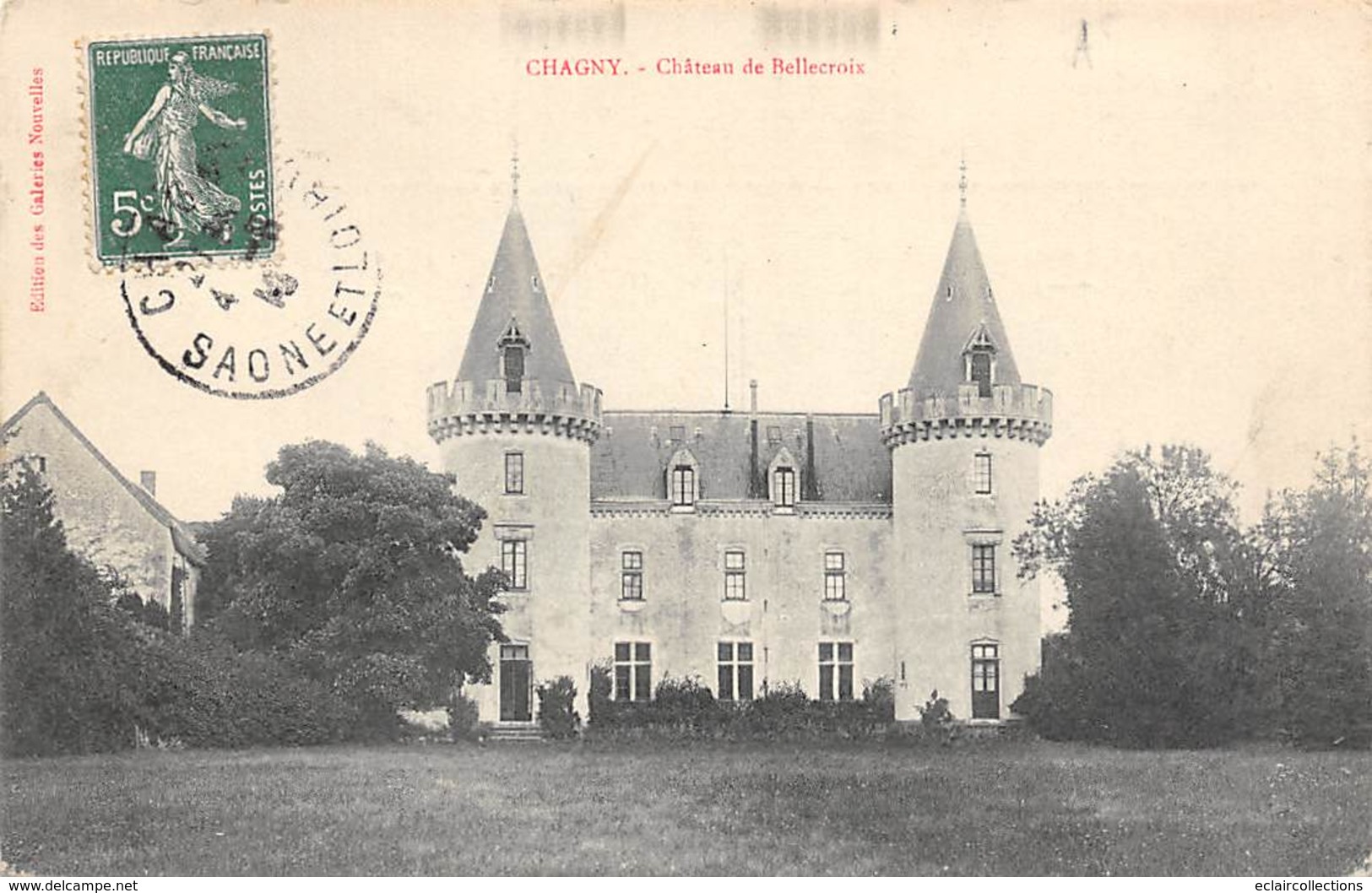 Chagny      71       Château De Bellecroix      (voir Scan) - Chagny