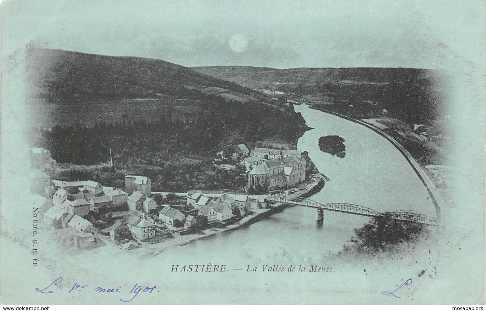 Hastière - 1901 - Vallée De La Meuse - Série "Lune" - Hastière