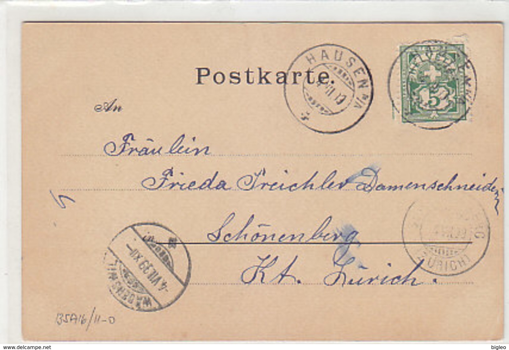 Gruss Aus Busenwurth - Animiert - 1899        (A-145-190609) - Altri & Non Classificati