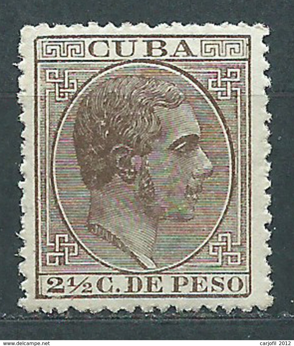 Cuba Sueltos 1882 Edifil 70 * Mh - Cuba (1874-1898)