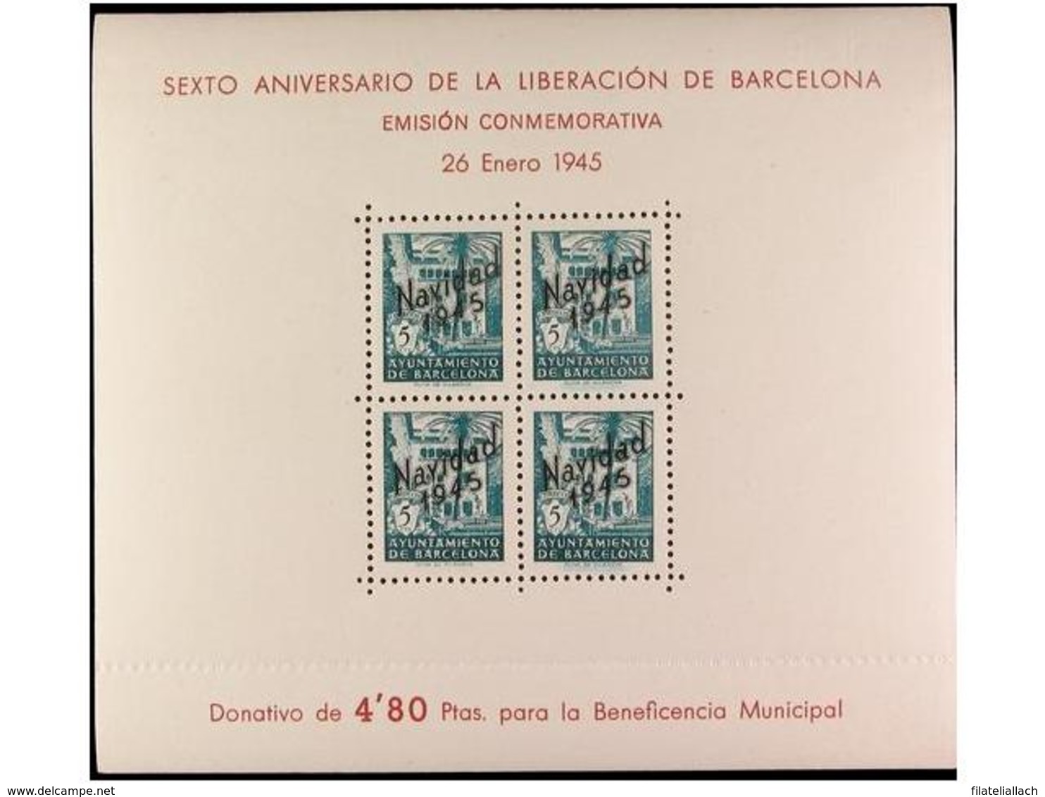 SPAIN: AYUNTAMIENTO DE BARCELONA - Barcelona