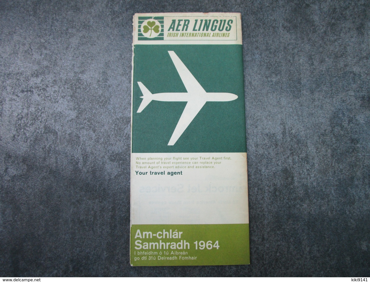 AER LINGUS - Final édition - Timetable Summer 1964 (28 Pages) - Orari
