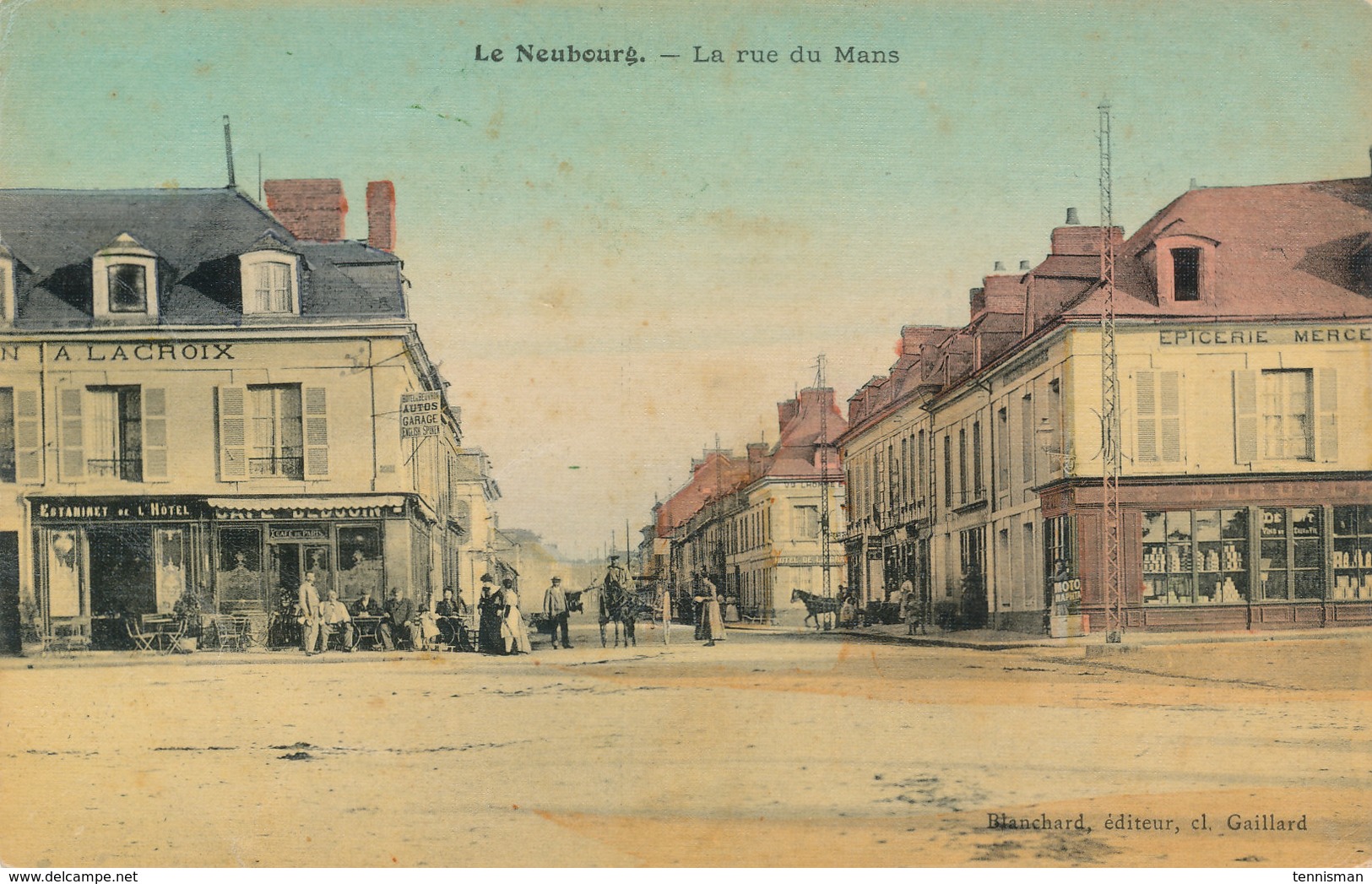 LE NEUBOURG La Rue Du Mans - Le Neubourg