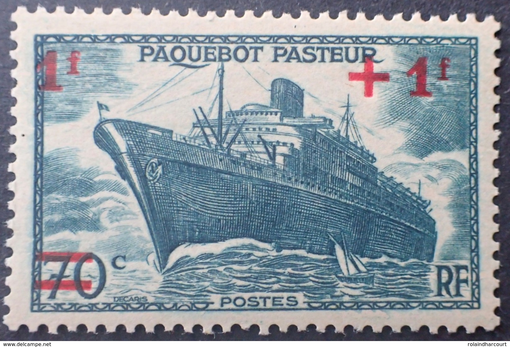 R1692/771 - 1941 - PAQUEBOT " PASTEUR " - N°502 NEUF* - Neufs