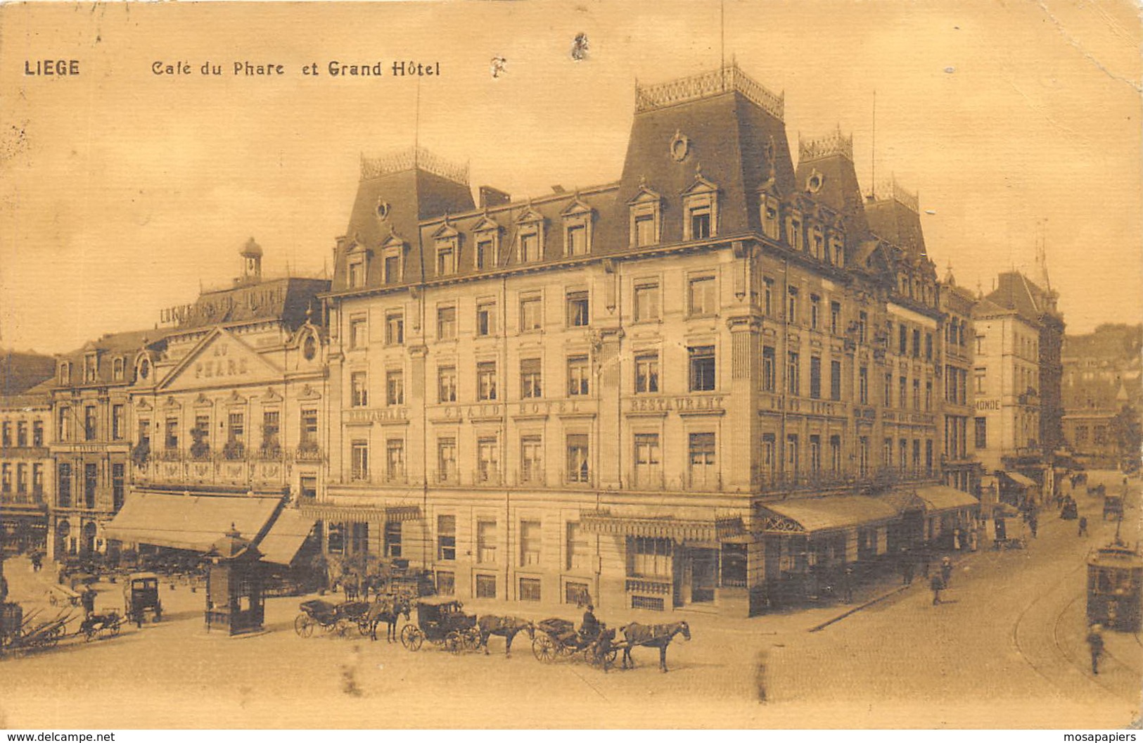 Liège - Café Du Phare Et Grand Hôtel - Liege