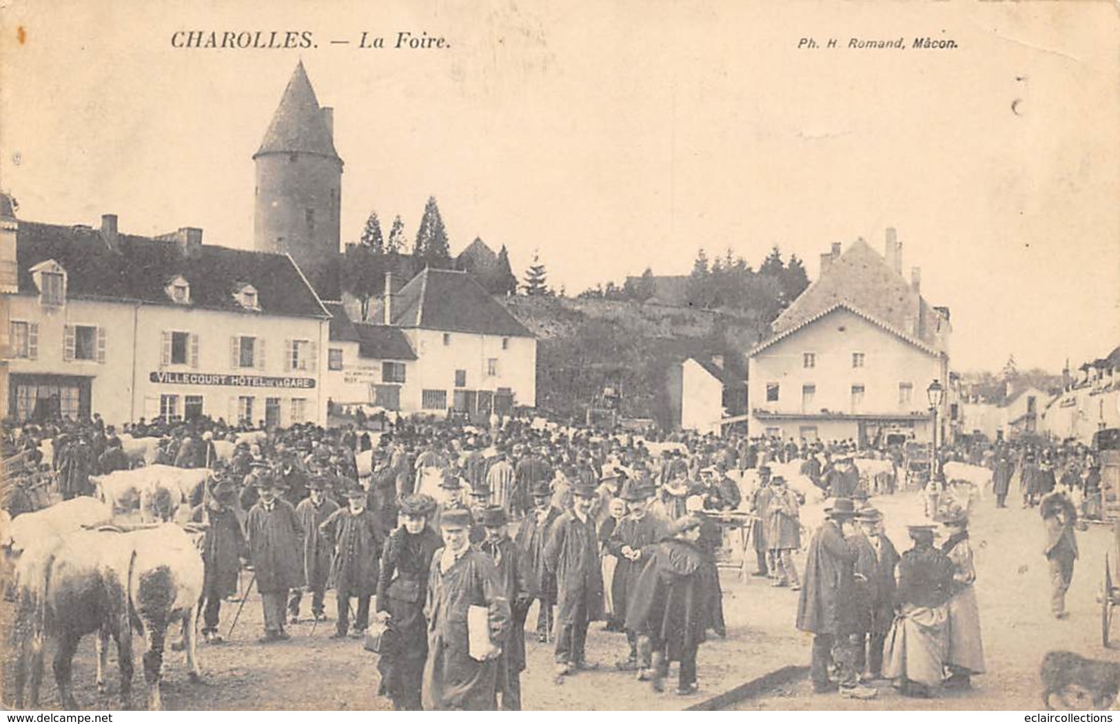 Charolles      71      Foire Aux Bestiaux       2         (voir Scan) - Charolles