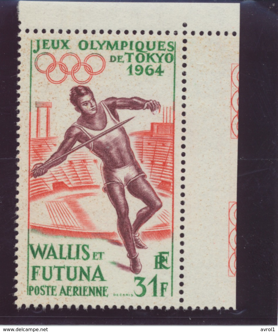 AERIEN N° 21 NEUF SANS CHARNIERE JEUX OLYMPIQUES TOKYO 1964 - Unused Stamps