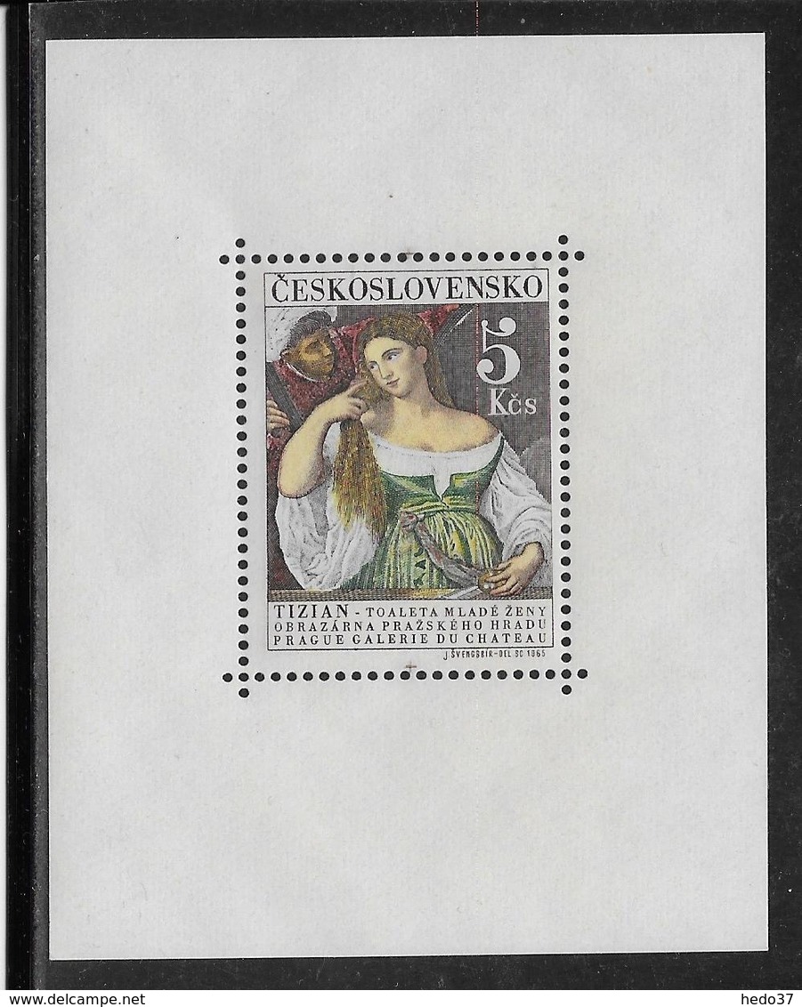 Tchécoslovaquie BF N°26 - Neuf ** Sans Charnière - TB - Blocks & Sheetlets